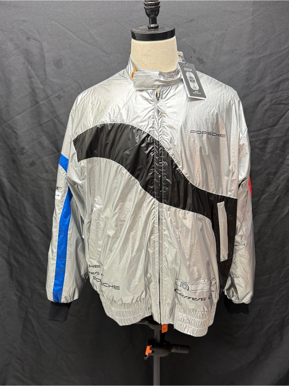 Unisex Nylon Jacket 25Y Porsche Carrera GT